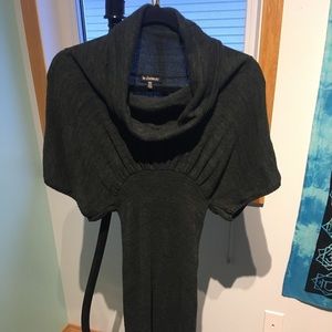 Le Chateau Green Sweater Dress